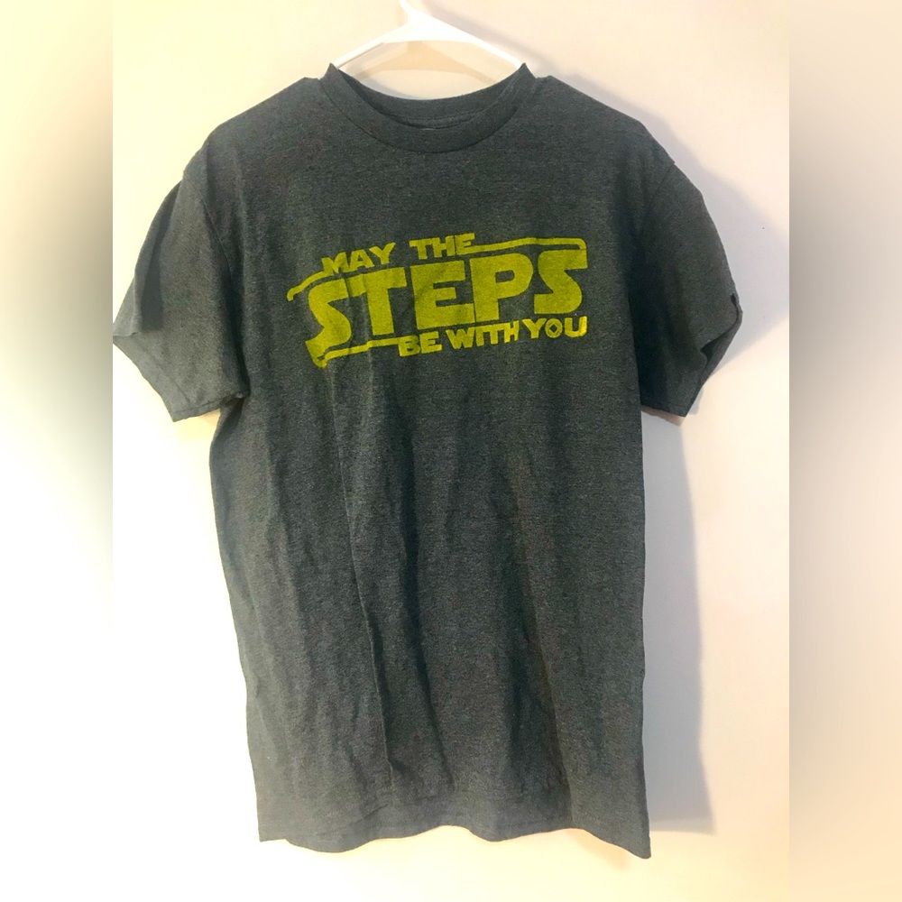 Narcotics Anonymous | May the Steps be with You Heather Gray Size Medium